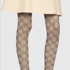 GUCCI GG PATTERN TIGHTS